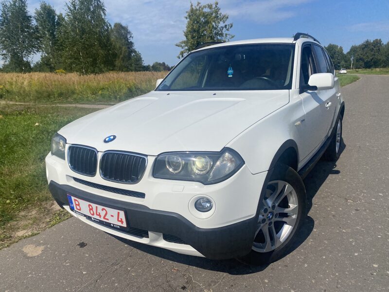 BMW-X3, 2.0d X-Drive (130KW=177Z.S.), 23/12/2008gads, AUTOMĀTS, 212000KM - ORIGINĀLS!!!